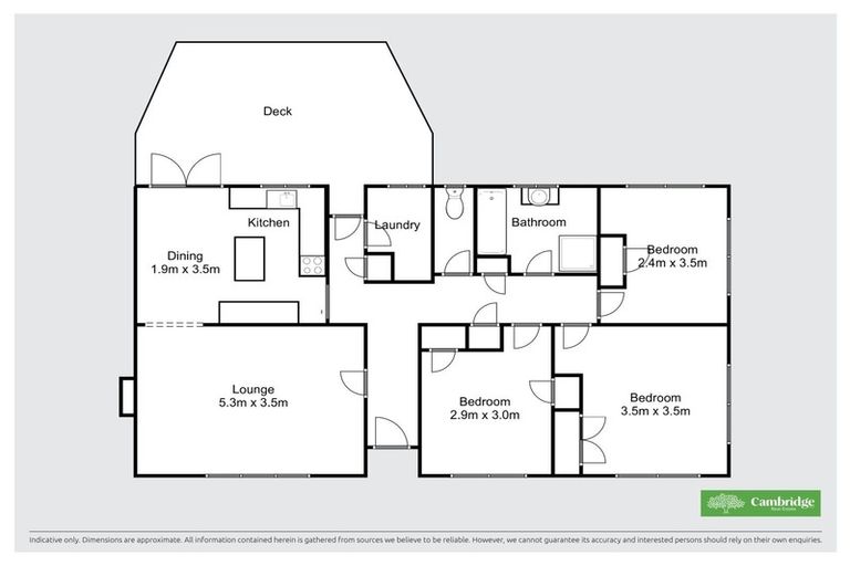 Photo of property in 65 Noel Street, Leamington, Cambridge, 3432