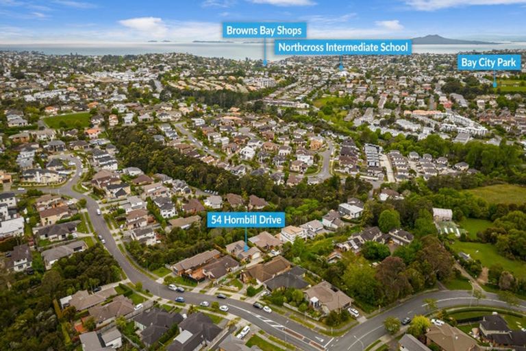 Photo of property in 54 Hornbill Drive, Fairview Heights, Auckland, 0632
