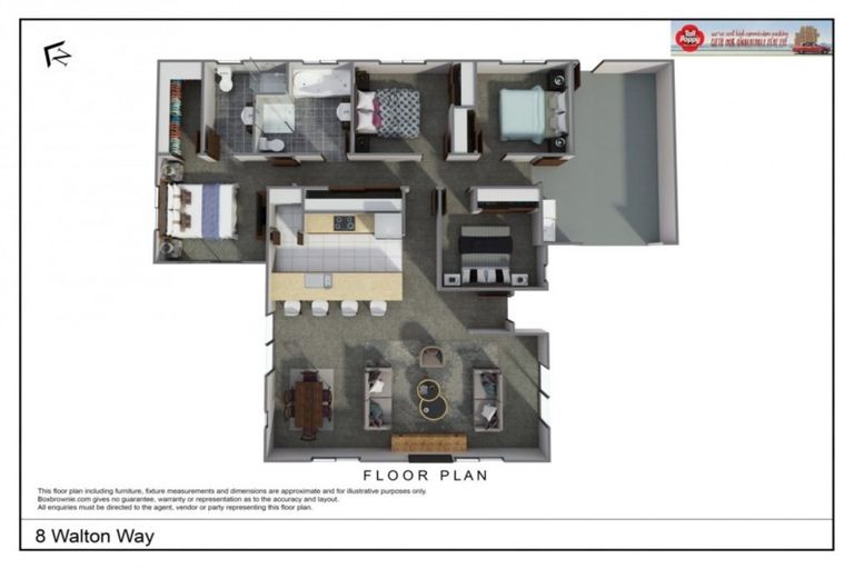 Photo of property in 8 Walton Way, Flaxmere, Hastings, 4120