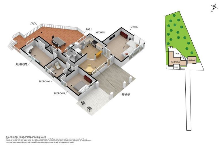 Photo of property in 56 Aorangi Road, Paraparaumu, 5032