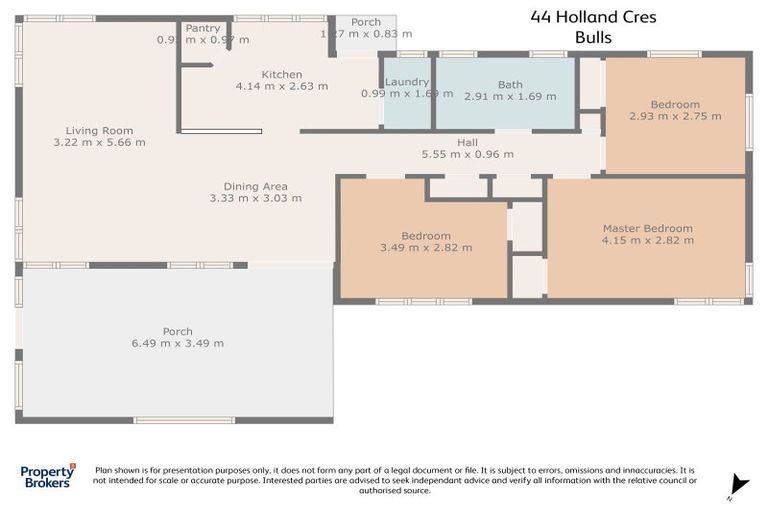 Photo of property in 44 Holland Crescent, Bulls, 4818