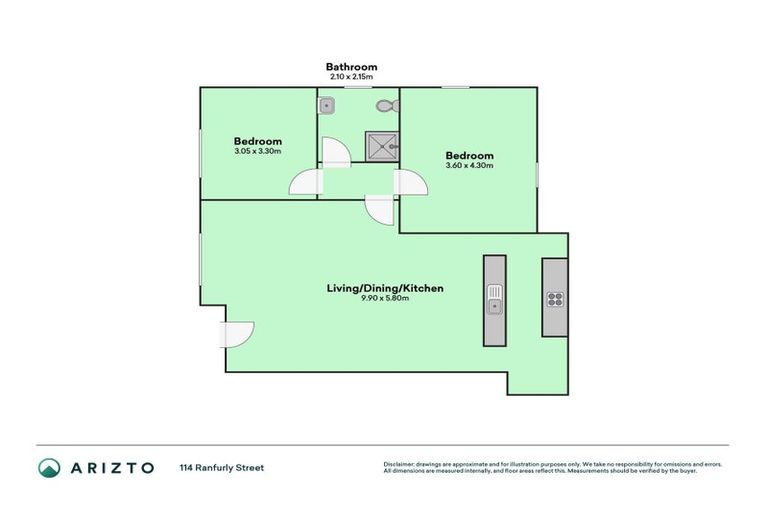 Photo of property in 114 Ranfurly Street, St Albans, Christchurch, 8014