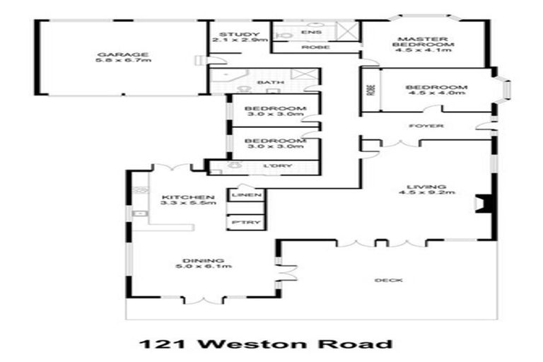 Photo of property in 121 Weston Road, St Albans, Christchurch, 8052