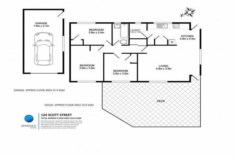 Photo of property in 124 Scott Street, Leamington, Cambridge, 3432