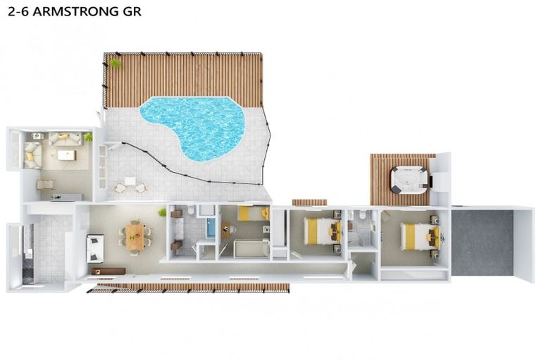 Photo of property in 2/6 Armstrong Grove, Hilltop, Taupo, 3330