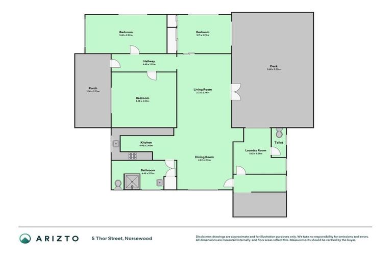 Photo of property in 5 Thor Street, Norsewood, 4974