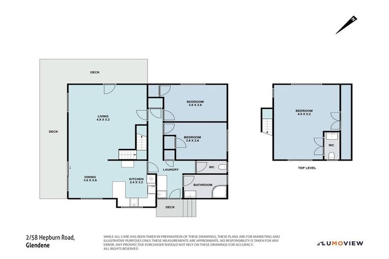 Photo of property in 2/58 Hepburn Road, Glendene, Auckland, 0602