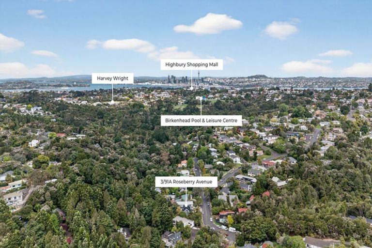 Photo of property in 3/91a Roseberry Avenue, Birkenhead, Auckland, 0626