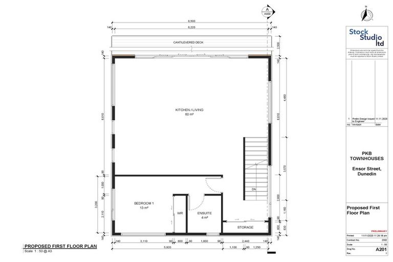 Photo of property in 1 Ensor Street, Burnside, Dunedin, 9011