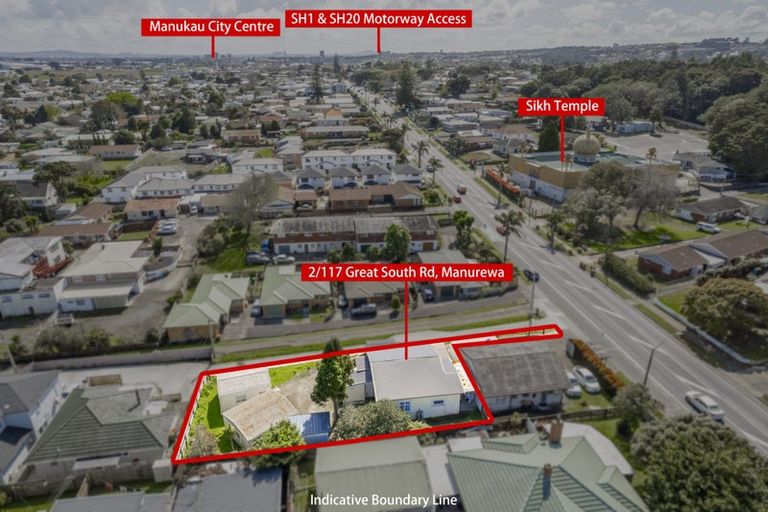 Photo of property in 2/117 Great South Road, Manurewa, Auckland, 2102