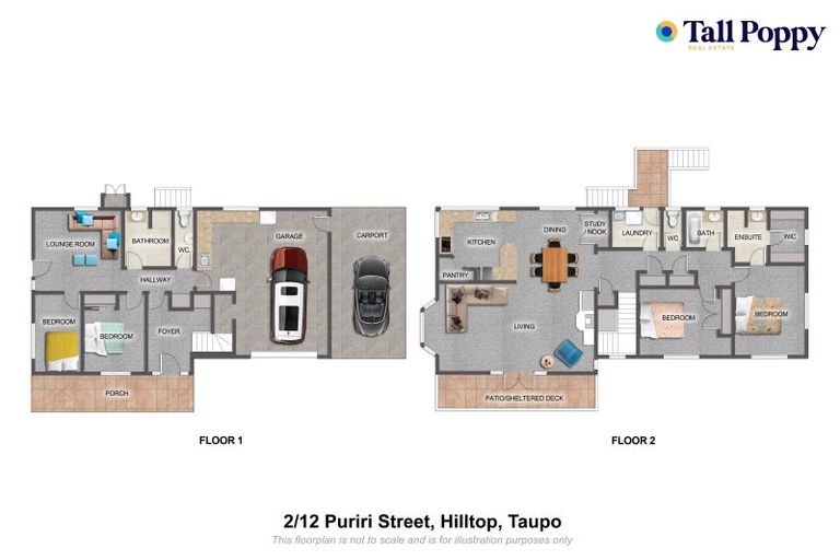 Photo of property in 12 Puriri Street, Hilltop, Taupo, 3330