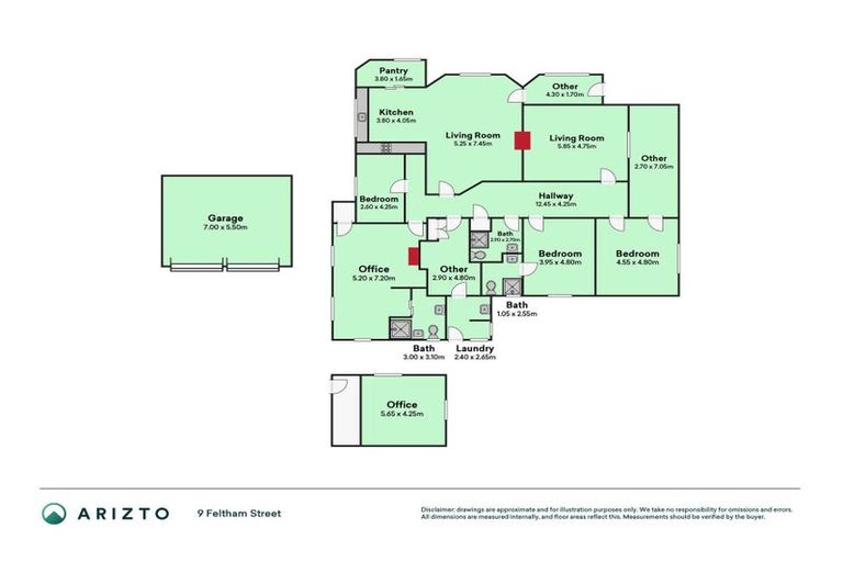 Photo of property in 9 Feltham Street, Hunterville, 4730