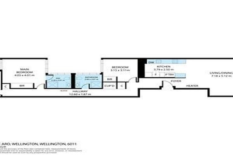 Photo of property in Portal Apartments, 1b/42 Cable Street, Te Aro, Wellington, 6011