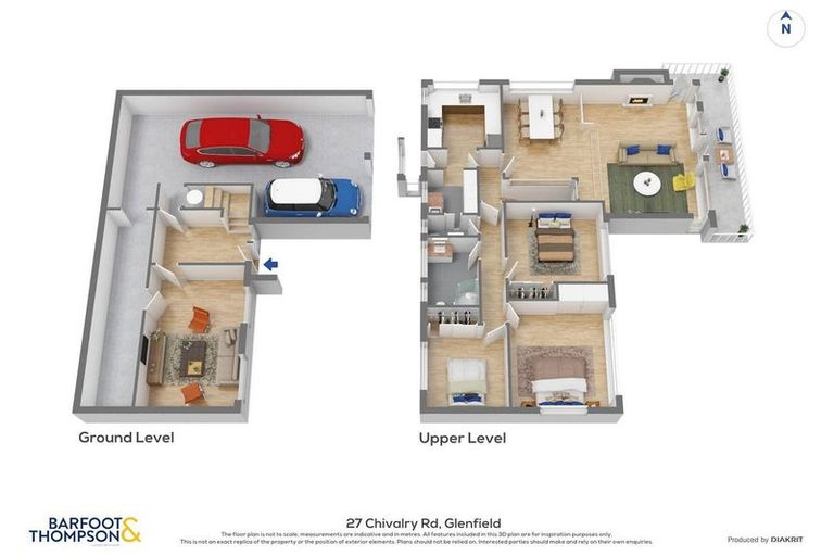 Photo of property in 27 Chivalry Road, Glenfield, Auckland, 0629