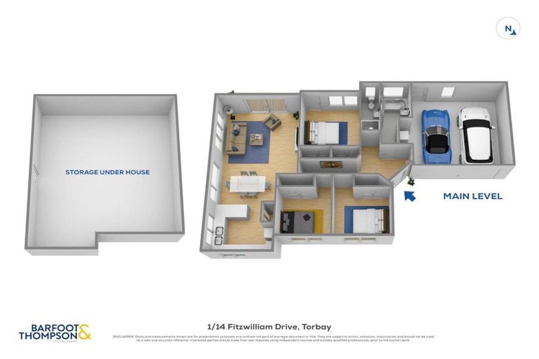 Photo of property in 1/14 Fitzwilliam Drive, Torbay, Auckland, 0630