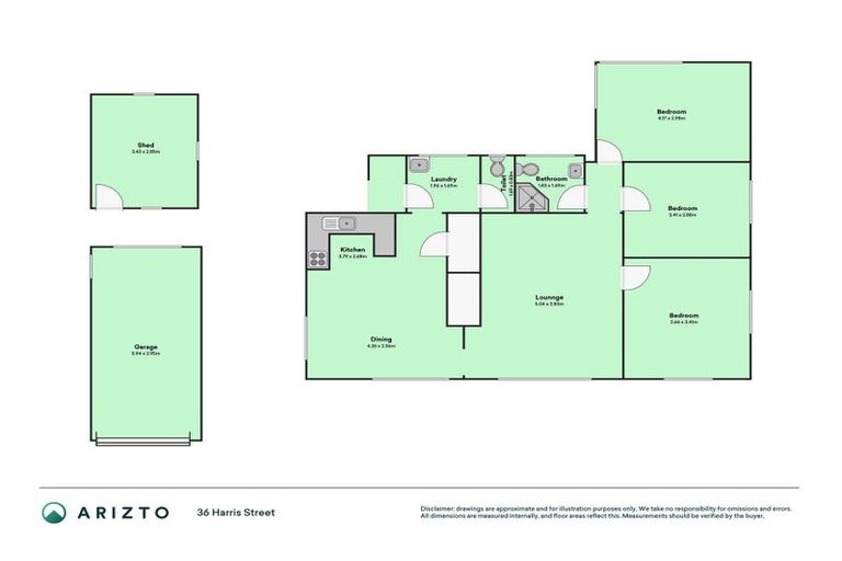 Photo of property in 36 Harris Street, Huntly, 3700