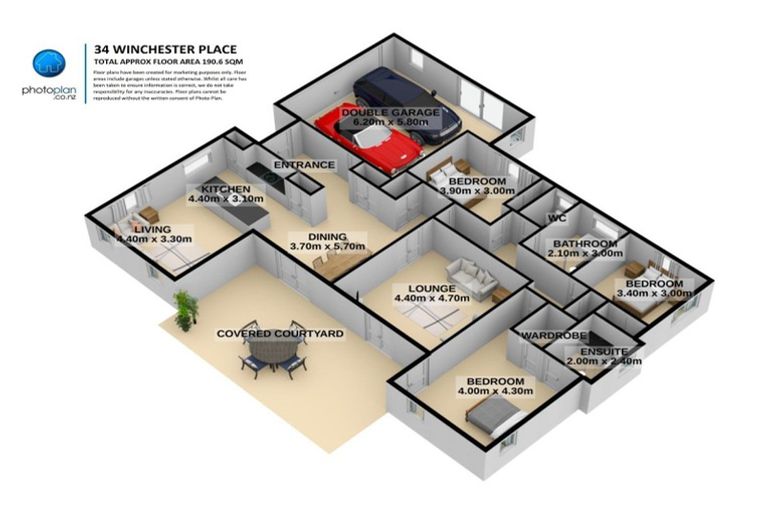 Photo of property in 34 Winchester Place, Rototuna North, Hamilton, 3210