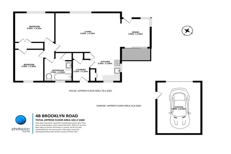Photo of property in 4b Brooklyn Road, Claudelands, Hamilton, 3214