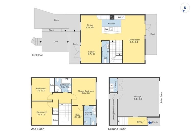 Photo of property in 3/7 Belle Verde Drive, Sunnynook, Auckland, 0630