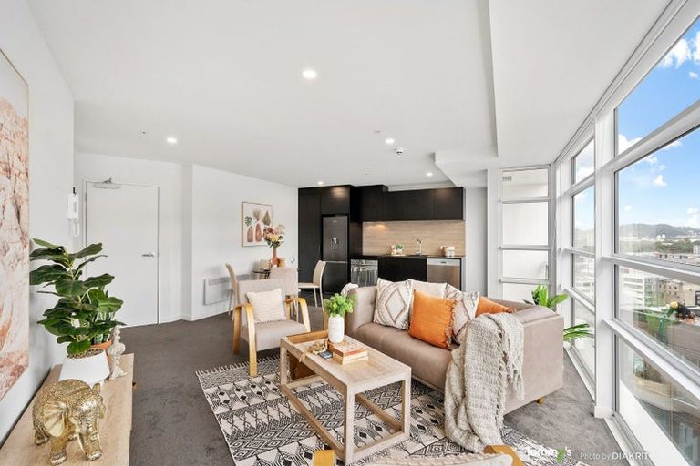 Photo of property in Pinnacle On Victoria, 1504/160 Victoria Street, Te Aro, Wellington, 6011