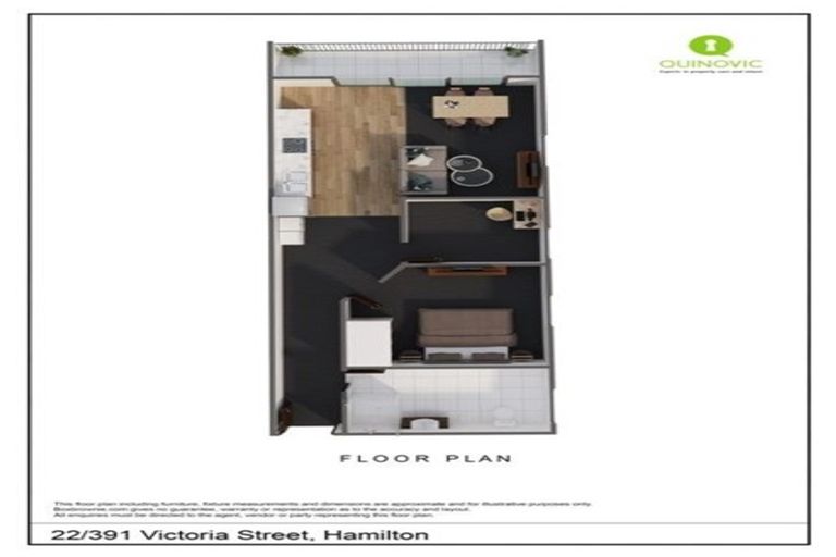 Photo of property in 22/391 Victoria Street, Hamilton Central, Hamilton, 3204