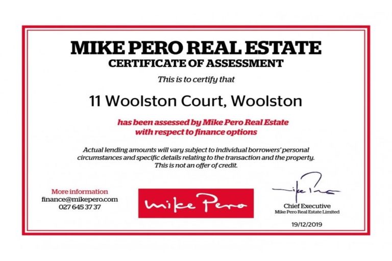 Photo of property in 11 Woolston Court, Woolston, Christchurch, 8023