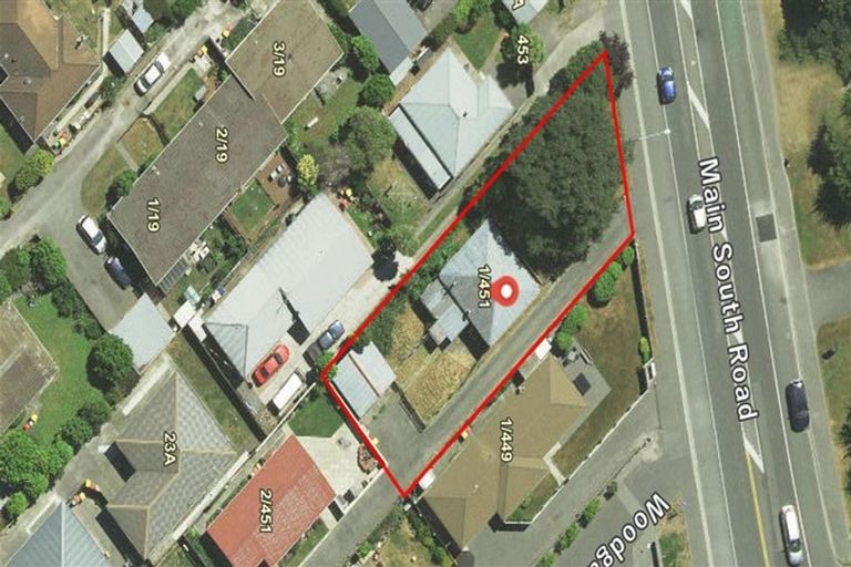 Photo of property in 1/451 Main South Road, Hornby, Christchurch, 8042