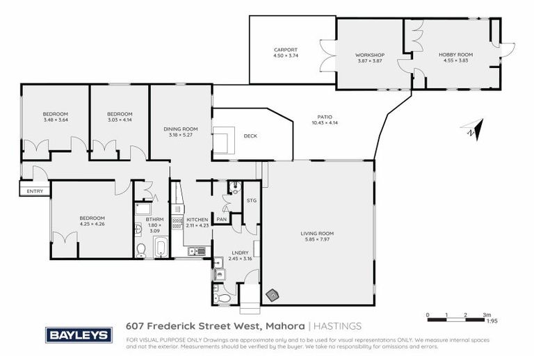 Photo of property in 607 Frederick Street, Mahora, Hastings, 4120