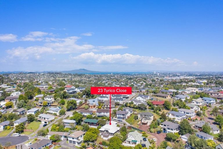 Photo of property in 23 Tyrico Close, Unsworth Heights, Auckland, 0632