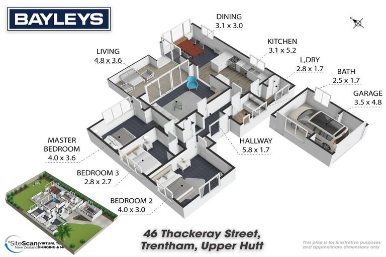 Photo of property in 46 Thackeray Street, Trentham, Upper Hutt, 5018