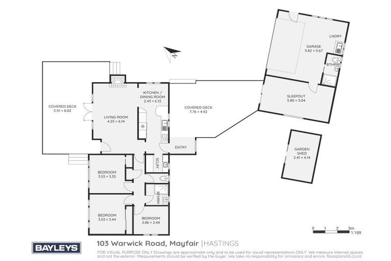 Photo of property in 103 Warwick Road, Mayfair, Hastings, 4122