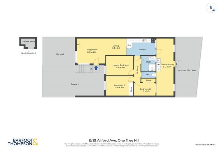 Photo of property in 2/21 Aliford Avenue, One Tree Hill, Auckland, 1061