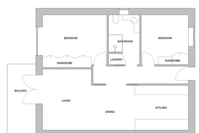 Photo of property in Hamilton Flats, 1/9 Hawker Street, Mount Victoria, Wellington, 6011