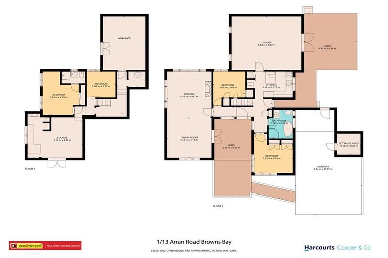 Photo of property in 1/13 Arran Road, Browns Bay, Auckland, 0630