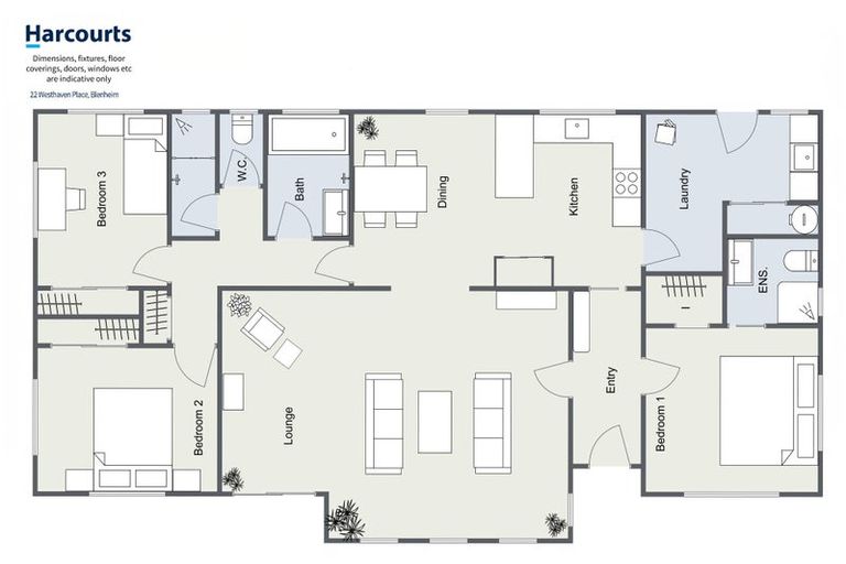 Photo of property in 22 Westhaven Place, Redwoodtown, Blenheim, 7201