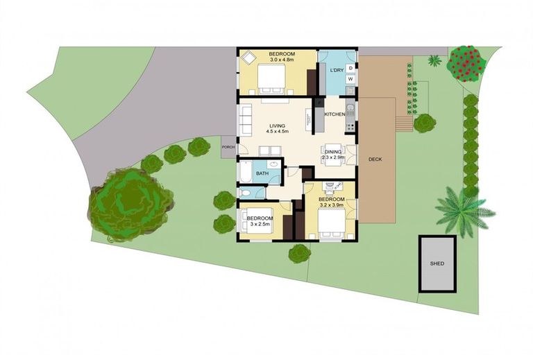 Photo of property in 1/16 Roseburn Place, Pakuranga, Auckland, 2010