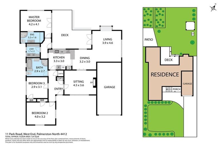Photo of property in 11 Park Road, West End, Palmerston North, 4412