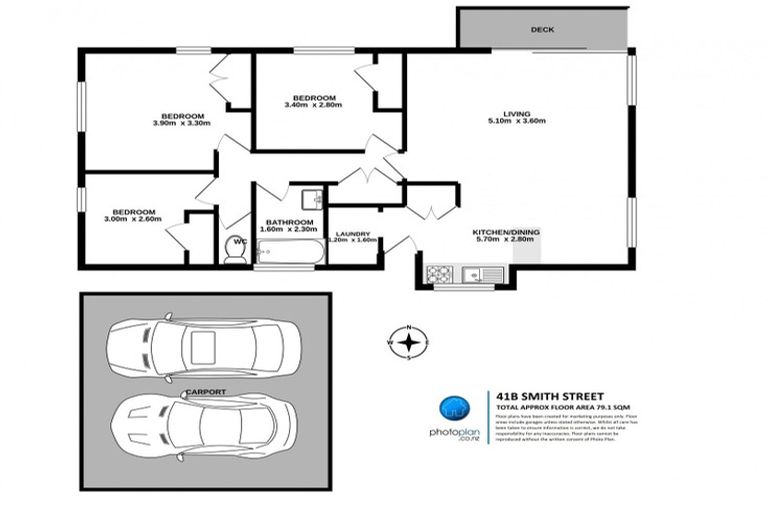 Photo of property in 41b Smith Street, Frankton, Hamilton, 3204