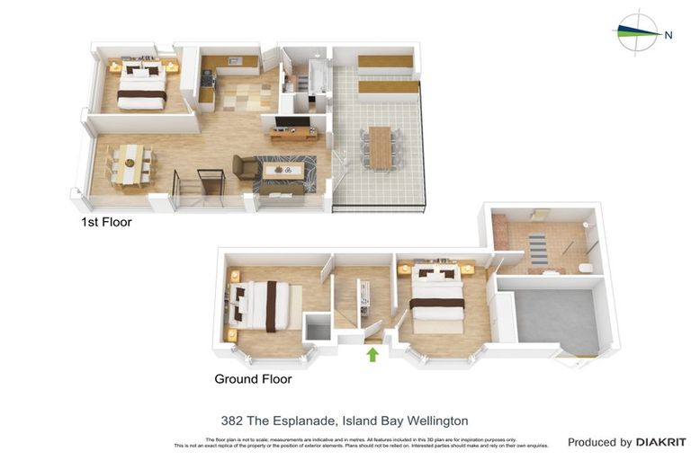 Photo of property in 382 The Esplanade, Island Bay, Wellington, 6023