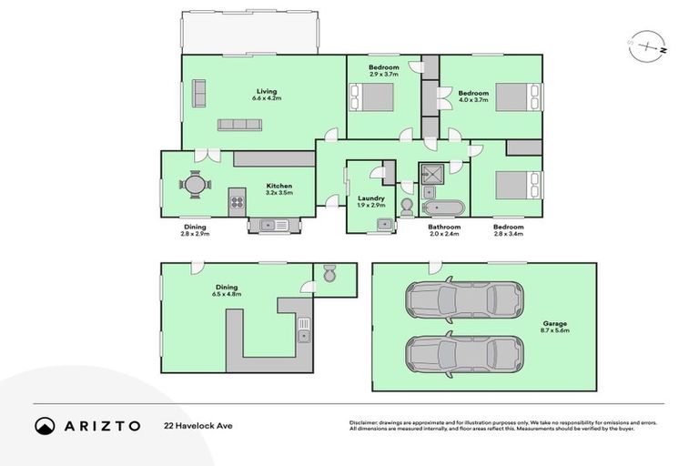 Photo of property in 22 Havelock Avenue, Westbrook, Palmerston North, 4412