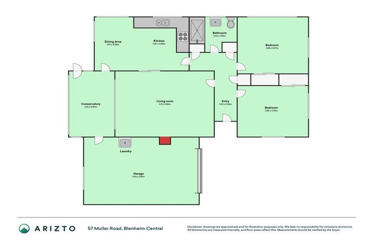 Photo of property in 57 Muller Road, Blenheim, 7201