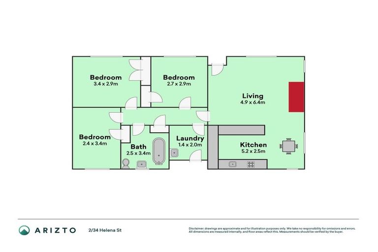 Photo of property in 2/34a Helena Street, Massey, Auckland, 0614