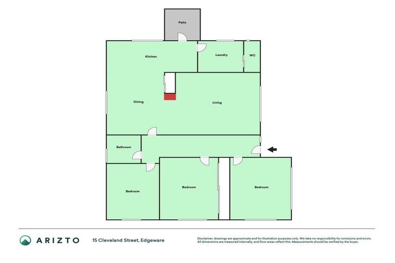 Photo of property in 15 Cleveland Street, Edgeware, Christchurch, 8013