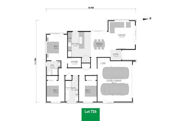 Photo of property in 55 Tabraham Crescent, Pyes Pa, 3112