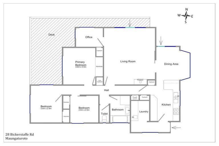 Photo of property in 28 Bickerstaffe Road, Maungaturoto, 0520