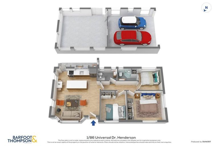 Photo of property in 1/86 Universal Drive, Henderson, Auckland, 0610