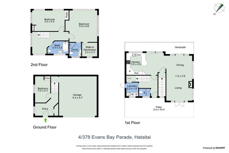 Photo of property in 4/378 Evans Bay Parade, Hataitai, Wellington, 6021