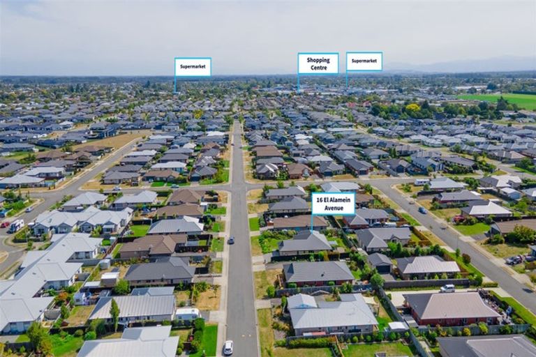 Photo of property in 16 El Alamein Avenue, Rangiora, 7400