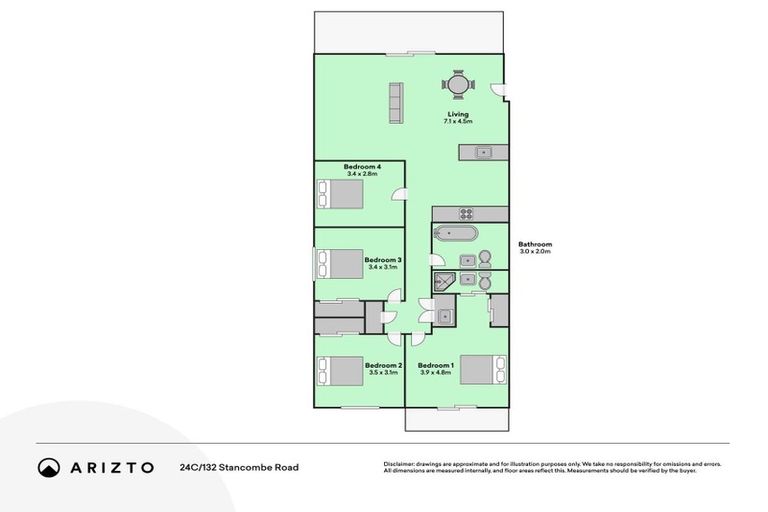 Photo of property in 24c/132 Stancombe Road, Flat Bush, Auckland, 2016