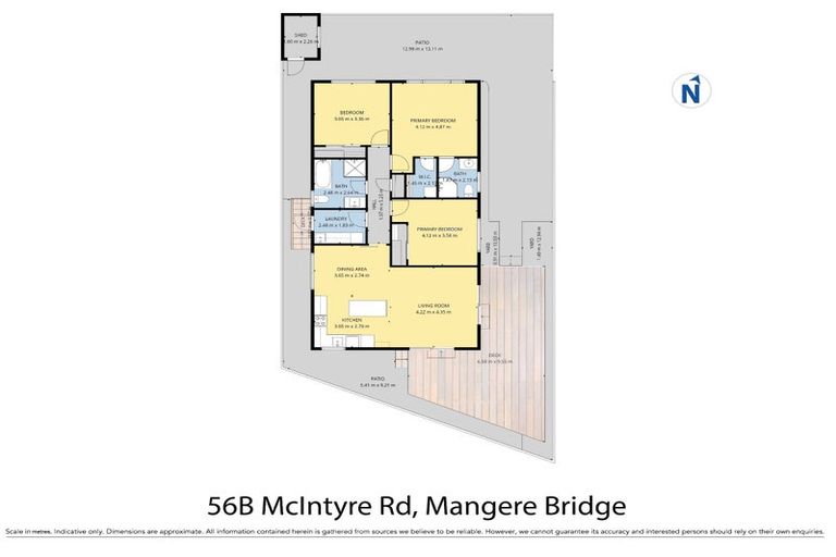 Photo of property in 56 Mcintyre Road, Mangere Bridge, Auckland, 2022